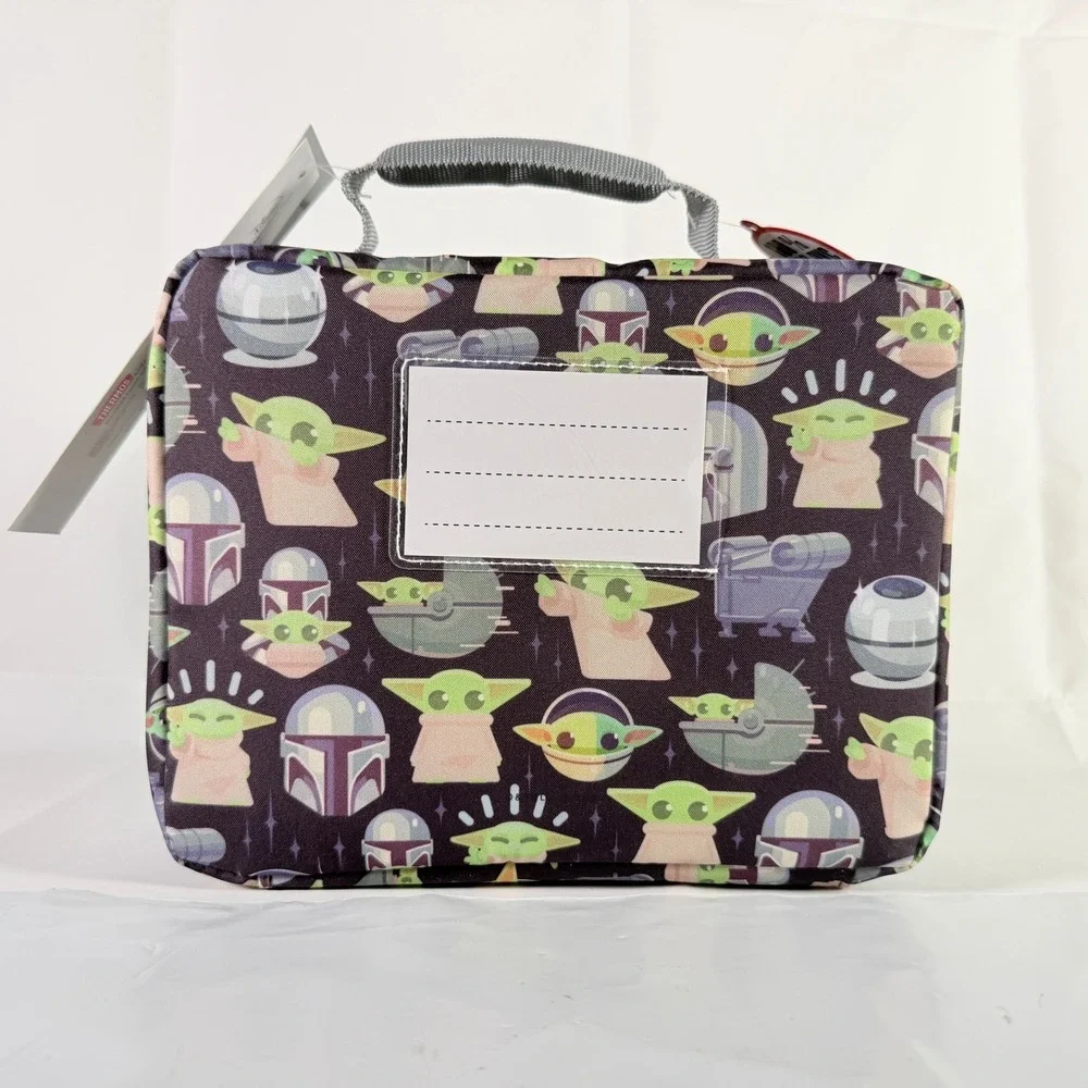 Thermos Kids Star Wars The Mandalorian Insulated Soft Lunch Box Kit New